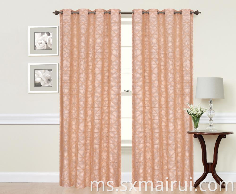 Jacquard Style Living Room Curtain Panel